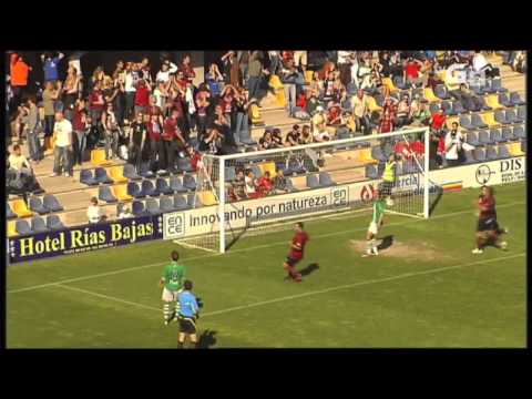 Pontevedra C.F. -Racing Club de Ferrol  Fran Fernández y  Jose Manuel Eira