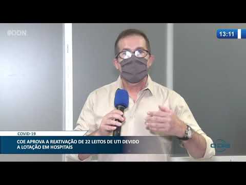 Conselho Emergencial aprova reativação de leitos de UTI devido lotação em hospitais 06 01 2021