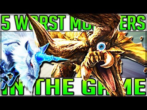 Top 5 Worst Returning Monsters to Come to Monster Hunter World! (Favorites to Not Hope For in World)
