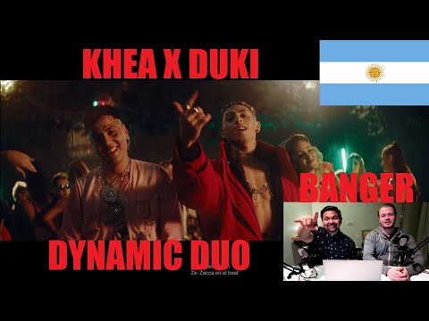 ENGLISH REACTION TO ARGENTINIAN RAP - KHEA x DUKI - WACHA (Official Video)