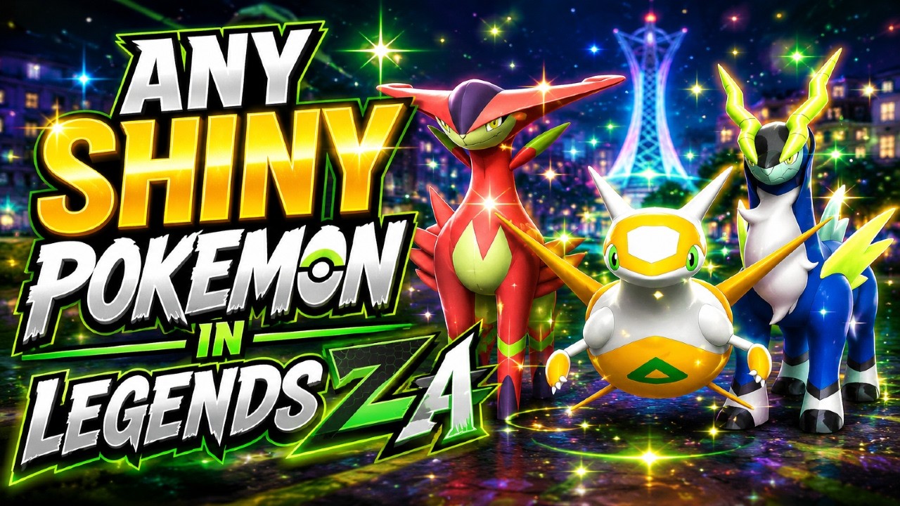 Get Any Shiny Pokémon In Pokémon Legends Z-A With This Simple Trick In 2026