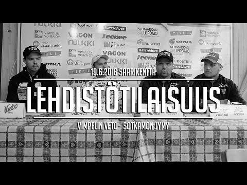19.6.2016 Veto - Jymy lehdistötilaisuus