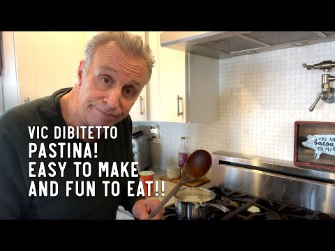 Pastina! Easy to make and fun to eat!!