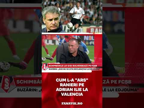 Cum l-a "ars" Ranieri pe Adrian Ilie la Valencia