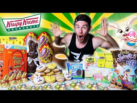 THE ULTIMATE EASTER DESSERT CHALLENGE! (15,000+ CALORIES)
