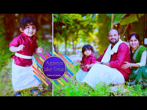 Agastya Cake Smash