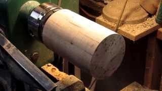 #63 Woodturning a 12" Maple Vase Part 1