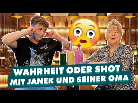 Enkel Janek und Oma Uschi bei WAHRHEIT oder SHOT 👶🍾👵| WISSTIHRNOCH?