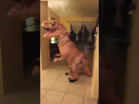 T-Rex Techno Dancing