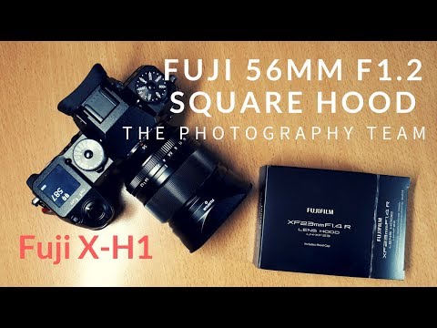 Fuji Square Hood for the Fujinon 56mm f1.2 lens - X-H1