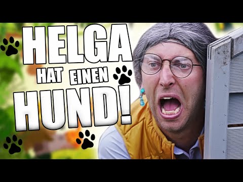 Helga hat einen Hund  😱🐶
