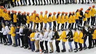 SUNY Oswego shatters conga line world record with Today Show's Al Roker
