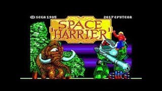Space Harrier Comparison - Amstrad CPC 464 - Commodore 64 - ZX Spectrum
