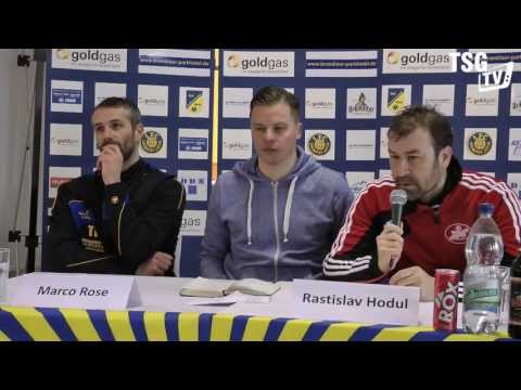 Pressekonferenz LOK Leipzig - TSG Neustrelitz
