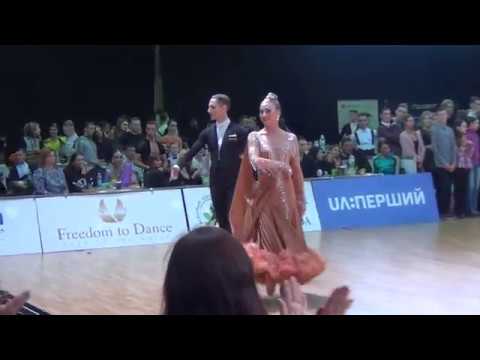 Kyiv Open 2018 Nikita Druzhynin & Virginie Primeau Adults Final Foxtrot