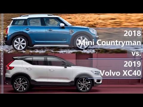 2018 Mini Countryman vs 2019 Volvo XC40 (technical comparison)