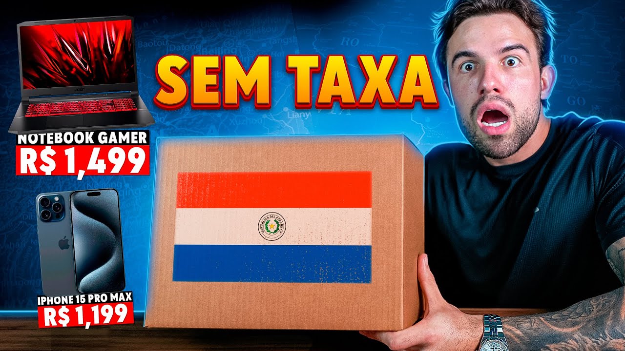 NOVO MÉTODO para Importar produtos SEM TAXA do Paraguai em 2026