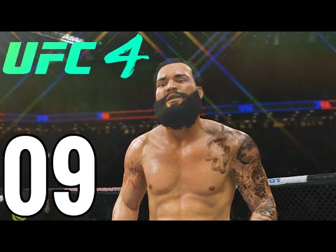 UFC 4 Heavyweight Career Mode Walkthrough Part 9 - SUBMISSIONS!