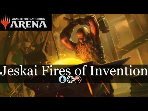 Deck Magic Jeskai Fires of Invention. Même Oko n'y résiste pas.