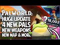 Palworld - Game is Saved - New HUGE Update - New Pals, Map, Weapons, PvP & More - Full Guide!