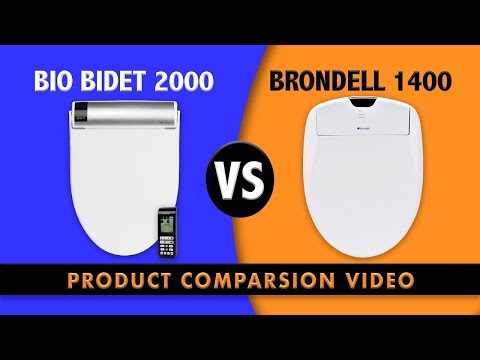 Bio Bidet BB 2000 Bliss vs Brondell Swash 1400 Bidet Comparison - bidetsPLUS.com