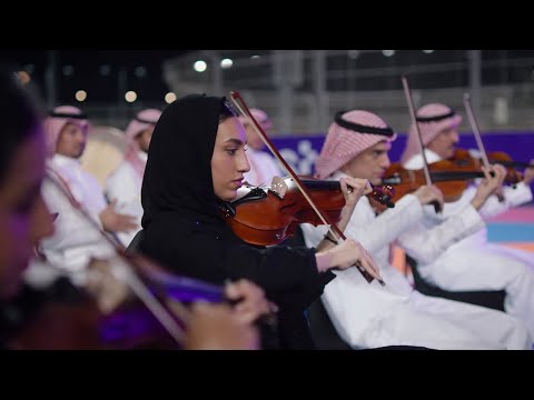 The saudi version of the famous formula 1 theme music