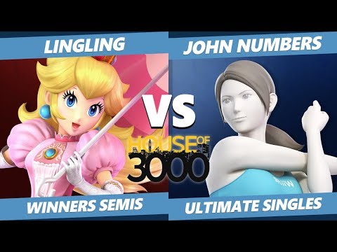 Xeno 201 Winners Semis - LingLing (Peach) Vs. John Numbers (Wii Fit) Smash Ultimate - SSBU