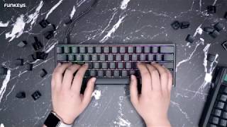 Ducky ONE 2 MINI RGB PBT 이중사출 영문 (갈축)_동영상_이미지