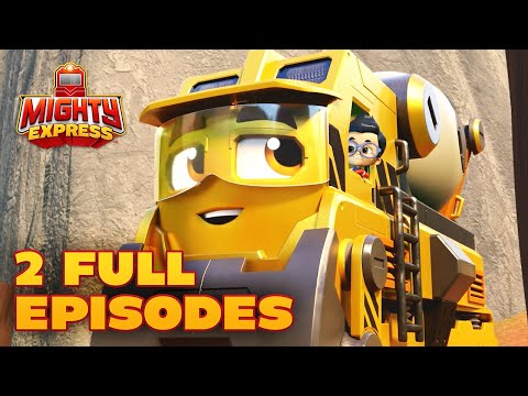 Build It Brock's Secret Treasure Hunt! 🚂 2 FULL EPISODES 🚂 Mighty Express Official