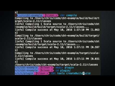 CBT   A New, Intuitive Build Tool for Scala   by Christopher Vogt   new