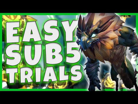 Dauntless Koshai trials - EASIEST sub 5 build and guide