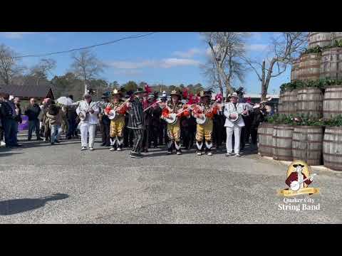 QCSB "Wells Fargo Wagon" - 2022 Mummers Mardi Gras