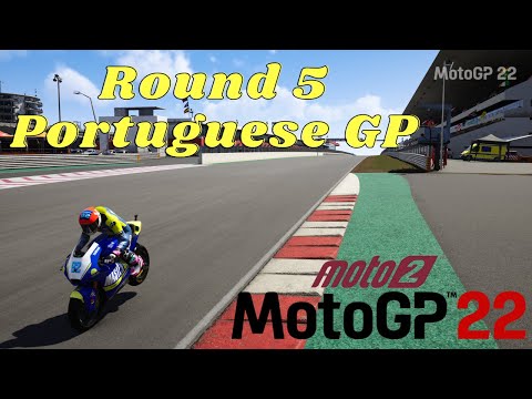 MotoGP 22 PS5 Gameplay | Career Mode Walkthrough Part 26, Moto2 Round 5 Portuguese GP.