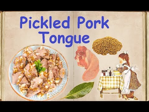 Pickled Pork Tongue / Book of recipes / Bon Appetit