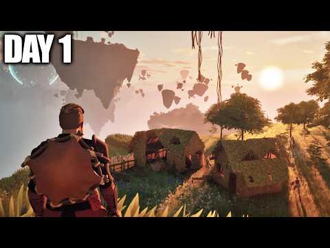 Day 1 in This New Open-World Sky Ship Survival Game…