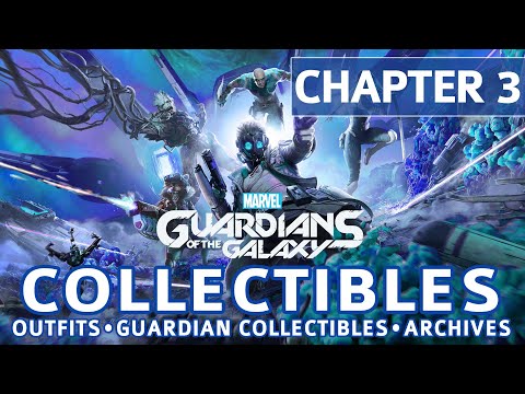 Guardians of the Galaxy - Chapter 3 All Collectible Locations (Outfits, Archives, Guardian Items)