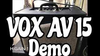 Video thumbnail for 【Gear Demo】 VOX AV15 Sound demo w/Telecaster Review Testing by ROCKN MUSIC