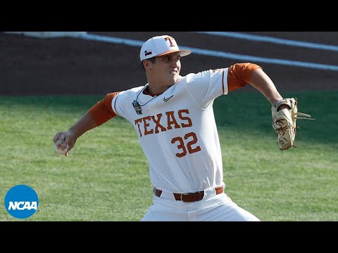 Ty Madden strikes out 10 in Texas' CWS opener vs. Mississippi State