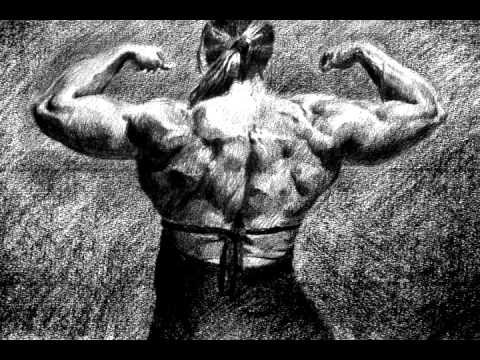 Female muscle art