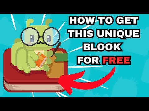 HOW TO GET A UNIQUE BLOOK IN BLOOKET FOR FREE!!!!