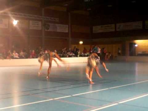 Freestyle duo Emilie Bakken and Kirsten-Marie Bjerkli