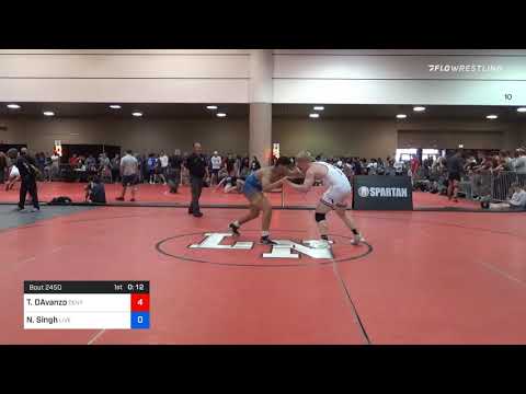 195 Lbs Consolation - Thomas DAvanzo, Central Florida Wrestling Academy @LHP (Lake Highland Prep)