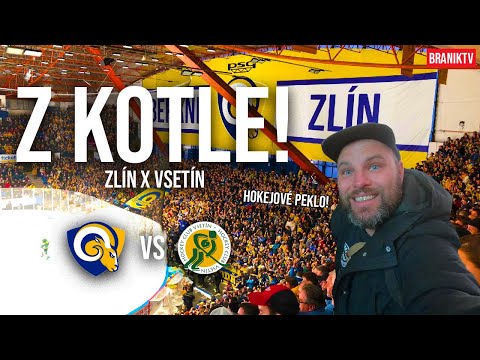 Z🔥KOTLE! Granáty, slzný plyn, zatýkání! Válka o Valašsko! Hokejové derby ZLÍN - VSETÍN