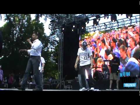 NOW 100.5 at #herewerally in Downtown Sacramento