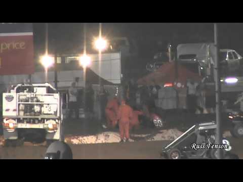 Matt Smith KC TOOLS #69 HUGE Midget Crash, Sydney Speedway 21-04-2012