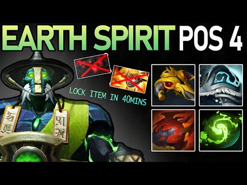 EARTH SPIRIT (POS 4) | 2X BKB = MORE CLASH SUPER FAT POS 4 EARTHSPIRIT | Dota 2 Highlights (7.32b)
