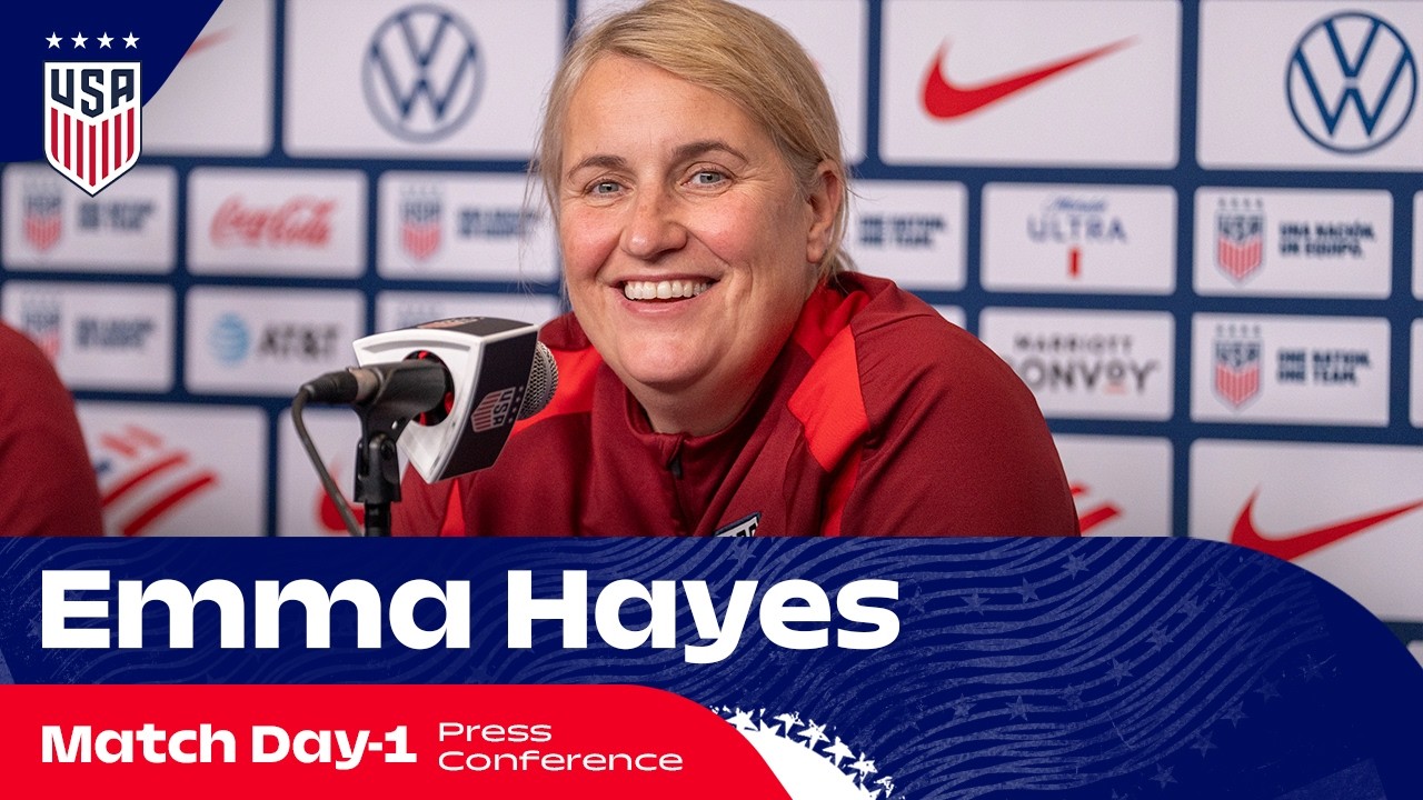 Emma Hayes Match Day-1 Press Conference | USWNT vs Japan | 4/13/26