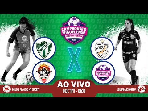 CAMPEONATO MIGUELENSE - MURICI X REAL CLUB -  FELINAS X CORURIPE AO VIVO