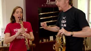 Albrecht Mayer takes the Sarah's Music Horn Challenge
