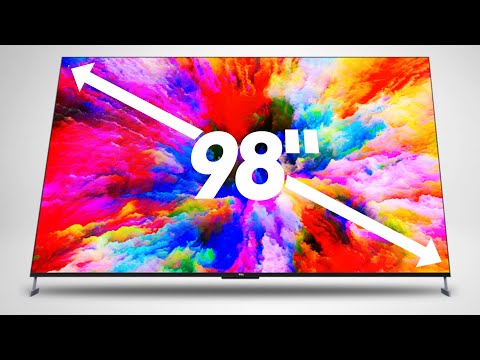 GO BIG! TCL 98" QLED TV